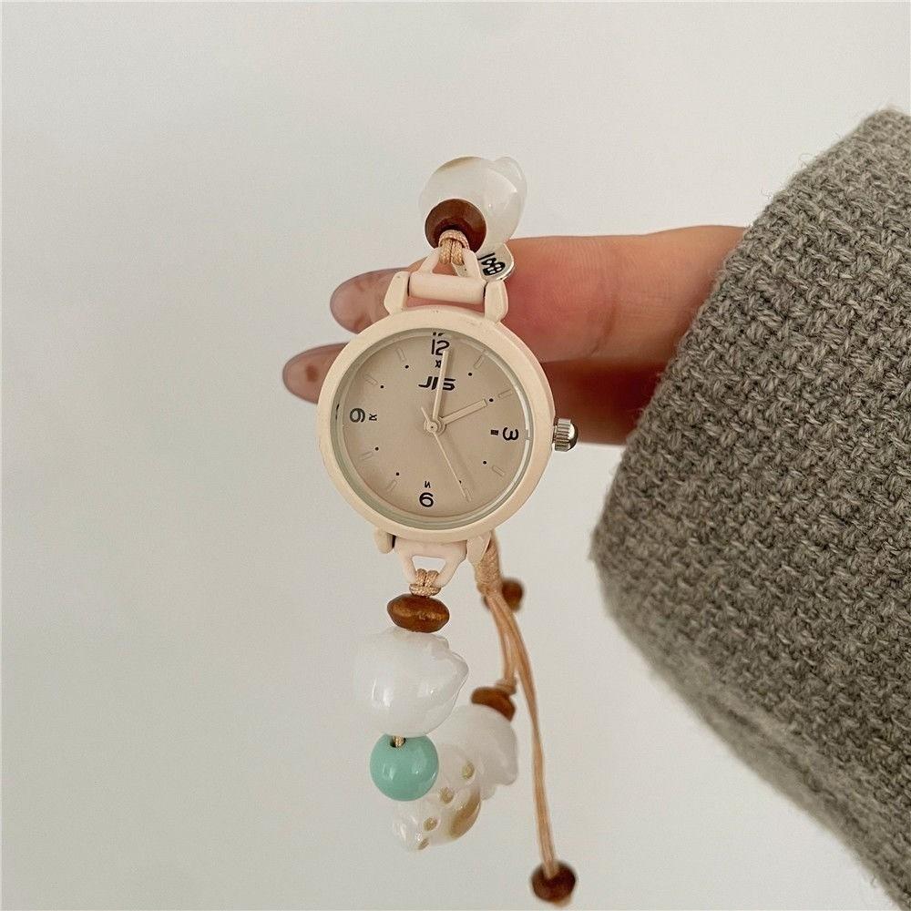 Handgefertigte Kette Armbanduhr Verstellbare Armbanduhren Neues Armbanduhr Damen Mädchen