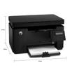 HP LaserJet Pro MFP M126nw Black and White Multifunction Printer CN Plug (adapter Included)