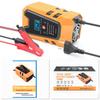 Car Battery Chargers,12V 6A Fully Automatic Battery Chargers Maintainer Trickle Chargers for Car Lead Acid Batteries