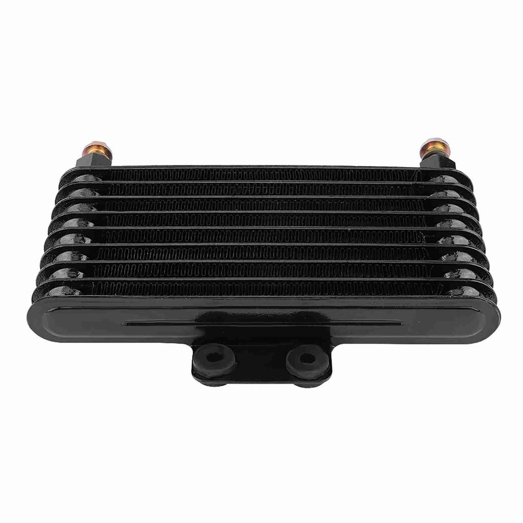 125ml Chłodnica Oleju Układ Chłodzenia Oleju Silnikowego Radiator Zestaw do Silnika GY6 100CC‑150CC Czarny