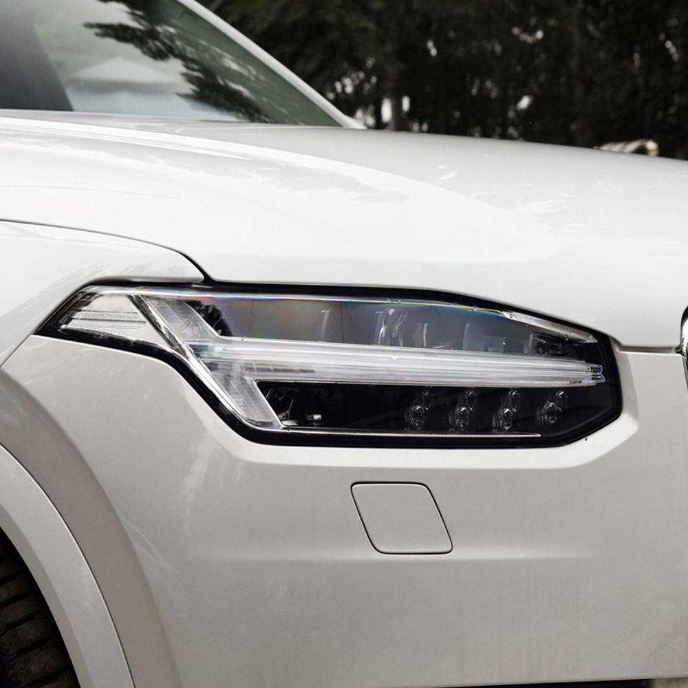 Car Front Lamp light Cover For Volvo XC90 2015-2022 Auto Front Headlight Cover Glass Lamp Transparent Shade Lens Car Accessories