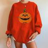 Halloween Long Sleeve Women's Sweatshirt Drop Shoulder Long Sleeve Women's Padde