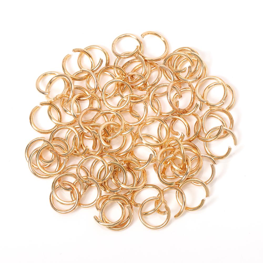Handmade Single Loop Open Jump Ring for Jewelry and DIY Accessories