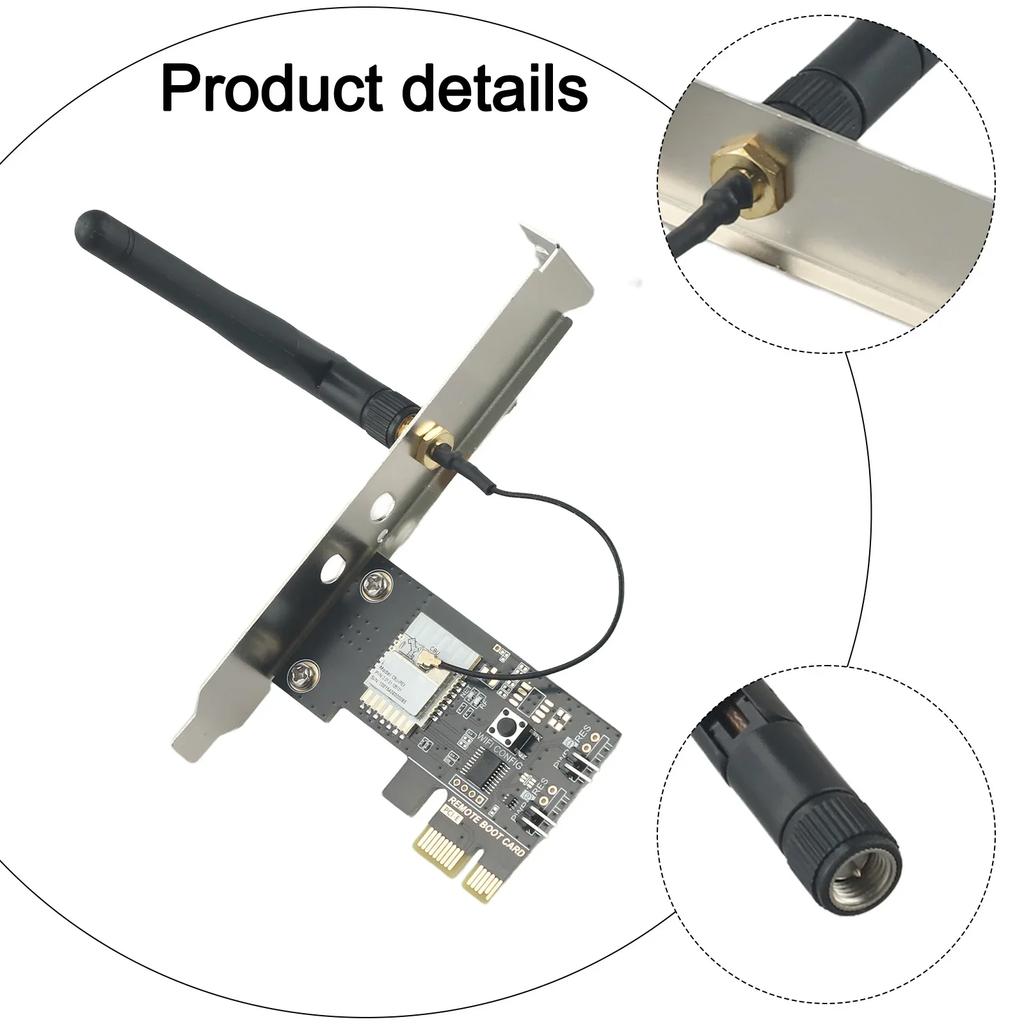 For Alexa Smart Home Compatible Wifi For PCIE Remote Switch for PC Computer Startup with Wireless Router Support