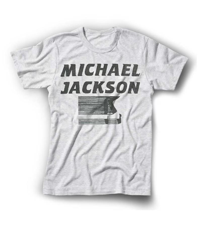 Retro Michael Jackson Double Sided Portrait Tee 90s Pop Hip Hop Streetwear Unisex Short Sleeve Nostalgic Singer Fan T Shirt Y2k