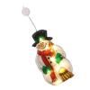 Modeling Lamp Xmas Light Party Decor Fine Workmanship Decorative DIY Prop Cute Looking Santa Claus Holiday Supplies