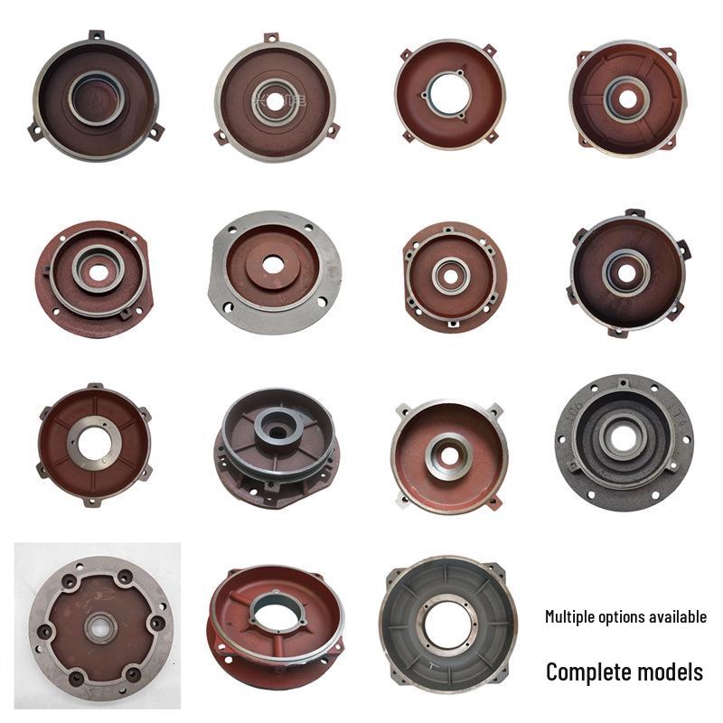 Horizontale Motor-Endkappe für Y80-355, 5,5 kW, Vorder- und Rückseite