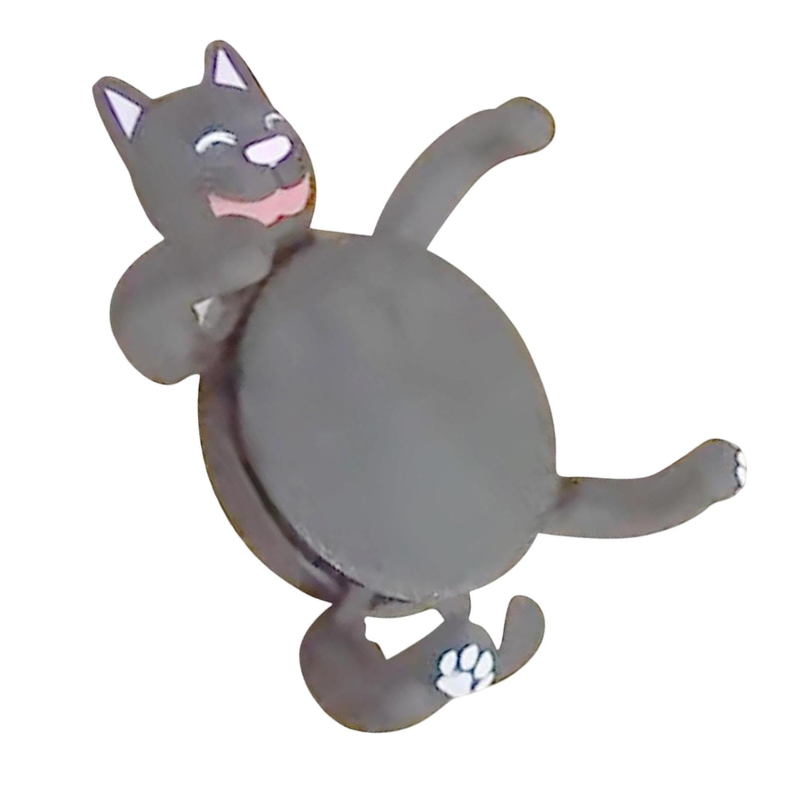 

Изысканные 3D-принты кошек, забавные подставки для напитков, креативный декор для любителей питомцев, аксессуар для кофейного столика темно серый