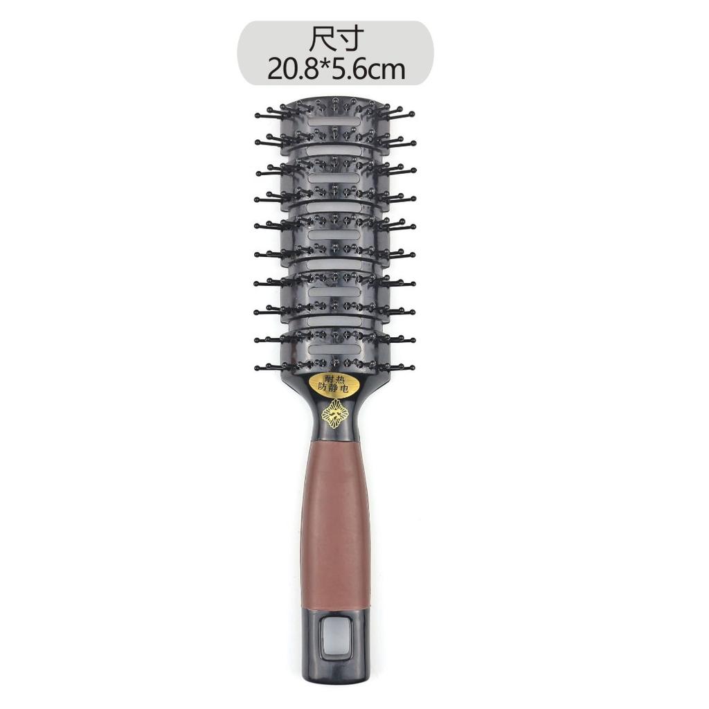 Hollow Out Wet Curly Hair Brushes Hair Scalp Massage Comb Anti-static Detangling Hair Brush Tangled Hair Comb Salon Hair Tools