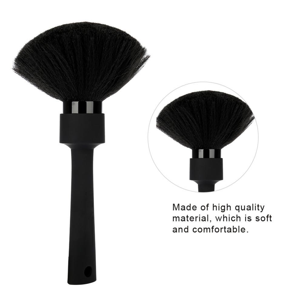 Soft Neck Duster Lightweight Hair Cleaning Brush Neck Cleanup Hairdressing Brush Salon Use