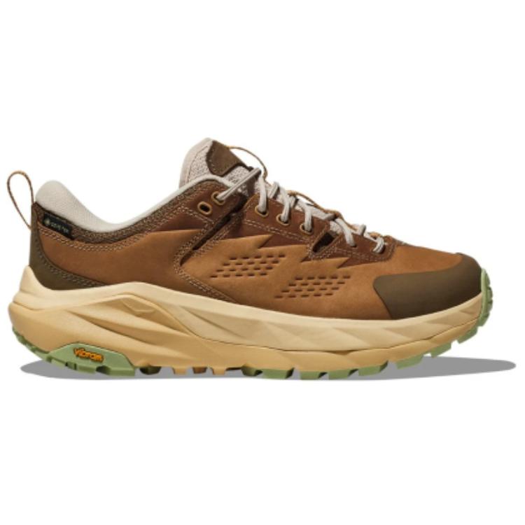HOKA Kaha Low GORE-TEX Elite Terrain System - Wheat Mushroom Unisex Sneakers Tan 1150913-WSH