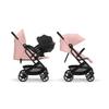 CYBEX - Poussette Beezy BLK - Candy Pink