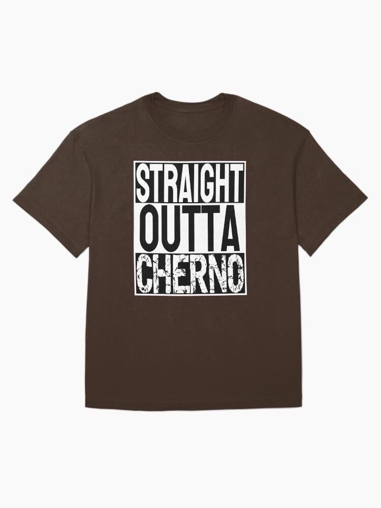DayZ Straight Outta Cherno - White Oversized Unisex T-Shirt