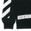 Off-White Dissolving Oil Painting Religious Stripe Hoodie Men Hoodie Black OMBB001F150030031088