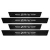 JuYuna Scuff Plate for RZ Side Step Protective Side Step Gold Foil Hot Stamping Car Mood Stain Scratch Set of 4 ZR-V ZR-V Series, Guard, Sticker,