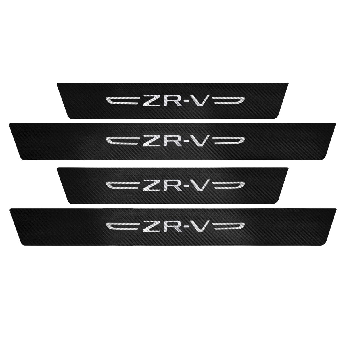 

JuYuna Scuff Plate for RZ Side Step Protective Side Step Gold Foil Hot Stamping Car Mood Stain Scratch Set of 4 ZR-V ZR-V Series, Guard, Sticker,