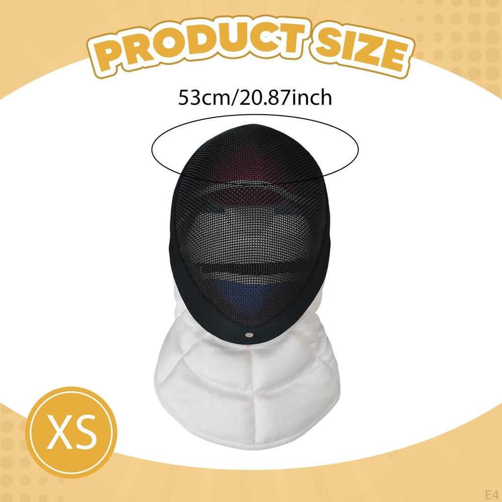 Fechtausrüstung, Degen-Ausrüstung, bequemer Gesichtsschutz, Fechthelm, für das tägliche Training