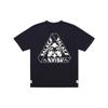 Evisu Co-Branded Logo Short Sleeve T-Shirt Unisex Tops Black PAL-SS20-007