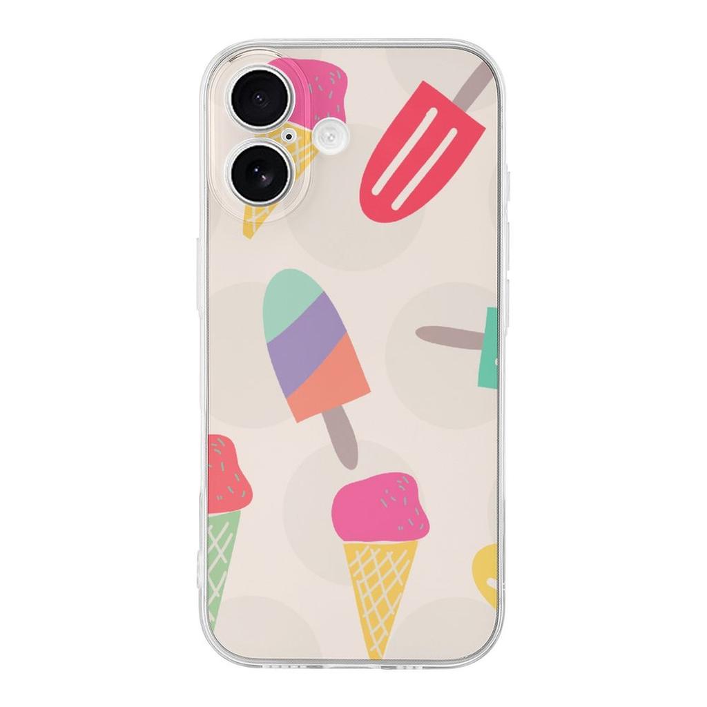 1 Pack For Iphone 17/17Air/17Pro/17ProMax Soft TPU Clear Shell With Drop Protection Cushion, Raised Edges And Light Pocket Fit