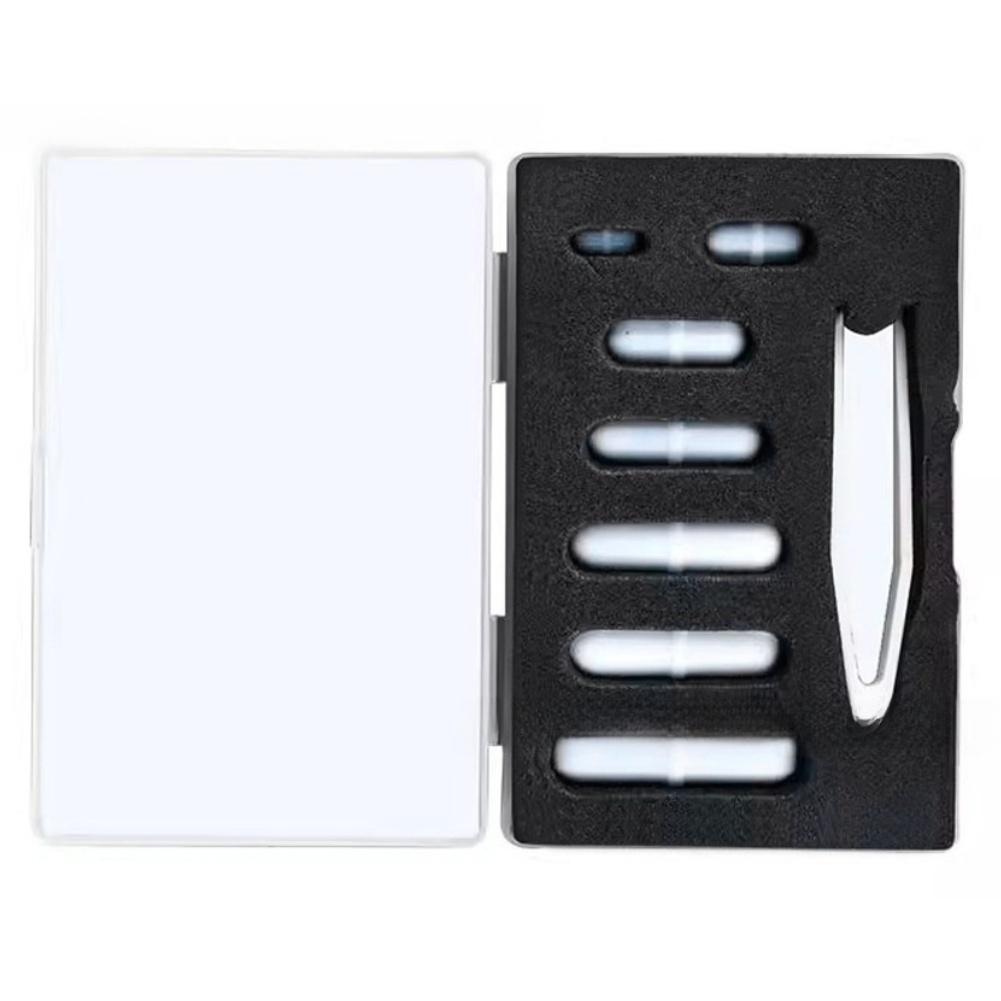 

1pc PTFE Magnetic Stirring Bar Set B Type C Type Laboratory Stirring Rods SStrong Magnetic Force For Solutions Efficient Mixing