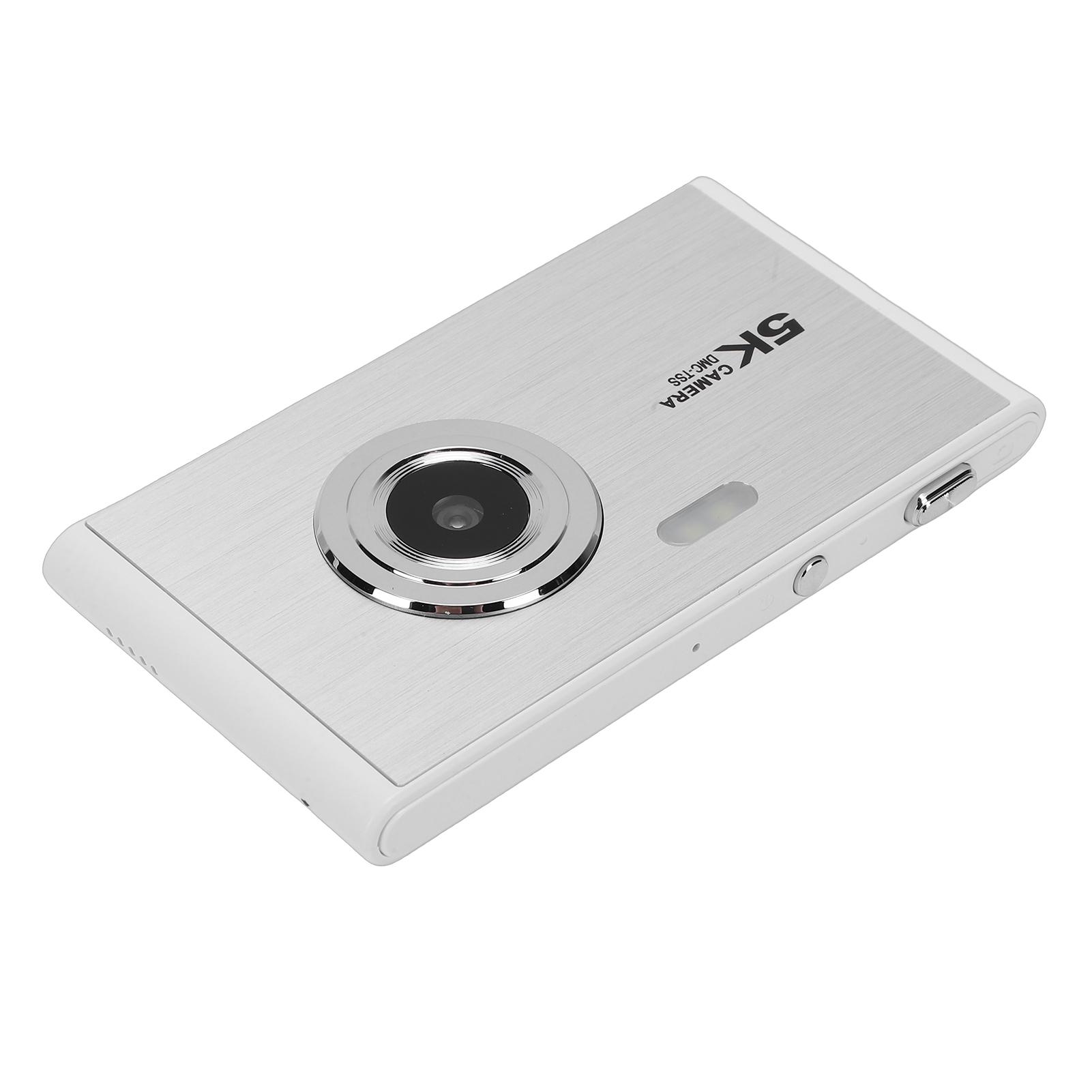 

5K Digital Camera 72MP HD Ultra Thin Autofocus 16X Digital Zoom Teens Camera with Flash 2.8 Inch Screen for Photography