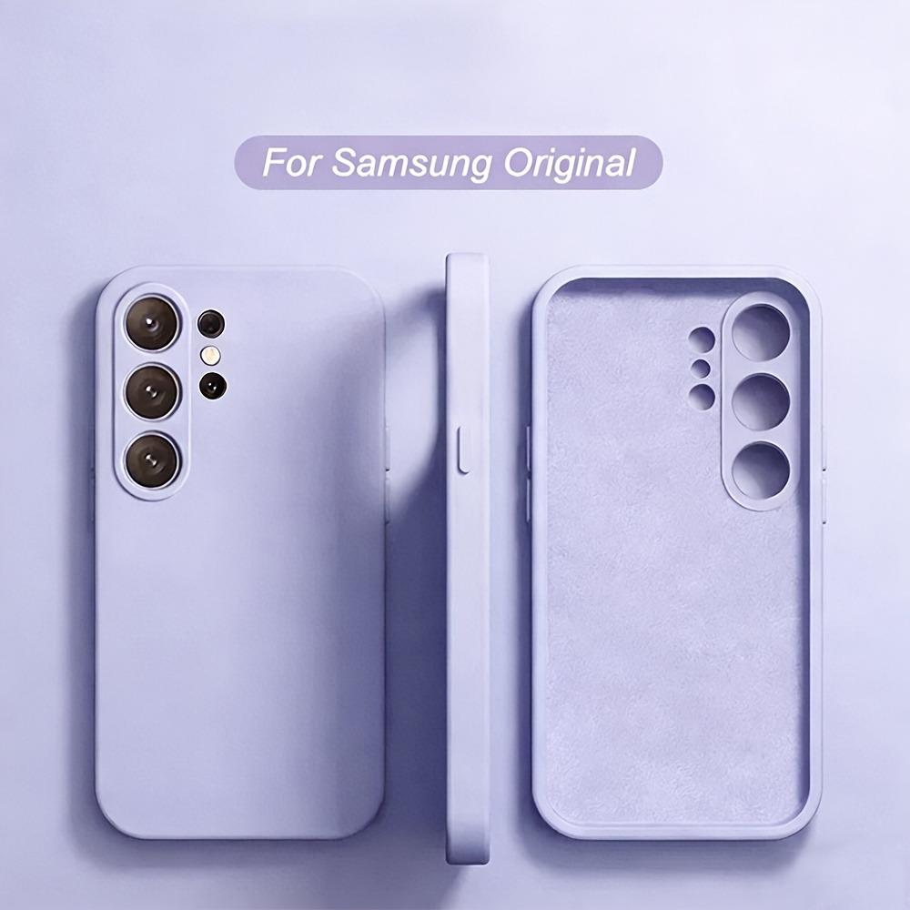 S26 Ultra Plus Hülle Flüssigsilikon Handyhülle Für Samsung Galaxy S26 S25 S24 Ultra Plus S 26 Ultra Hüllen Stoßfest Weiche Abdeckung