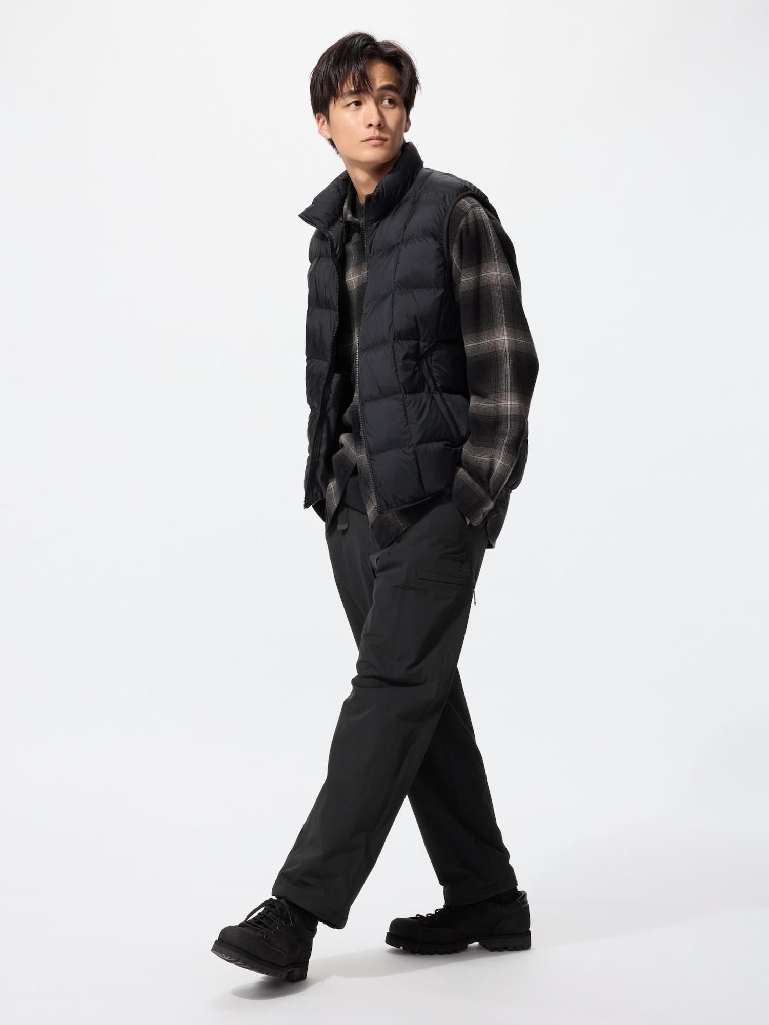 

Uniqlo Теплые легкие брюки укороченной длины 09 BLACK/XXL