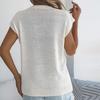 Women's Fashion -Color Twisted Batwinged Sleeve Casual Loose Knitted Top