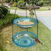 Hanging Bird Bath And Feeder Outdoor Bird Bath Feeder Bowl Bird Bath Bowl Attracts Wild Birds for Garden Yard Decor