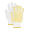 Otafuku Gloves Work Gloves Gauge Free Size Non-Slip [7 Non-Slip PVC] #262 [12 Pairs]