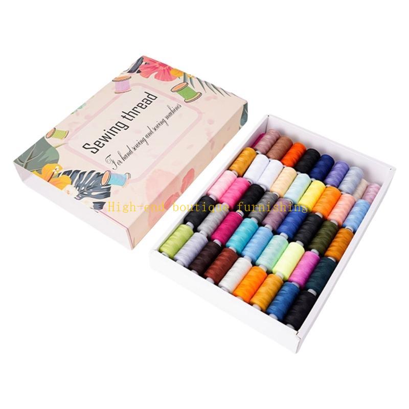 88 цветов швейная нить полиэстер швейная нить 400 ярдов каждая для швейной машины China Mainland