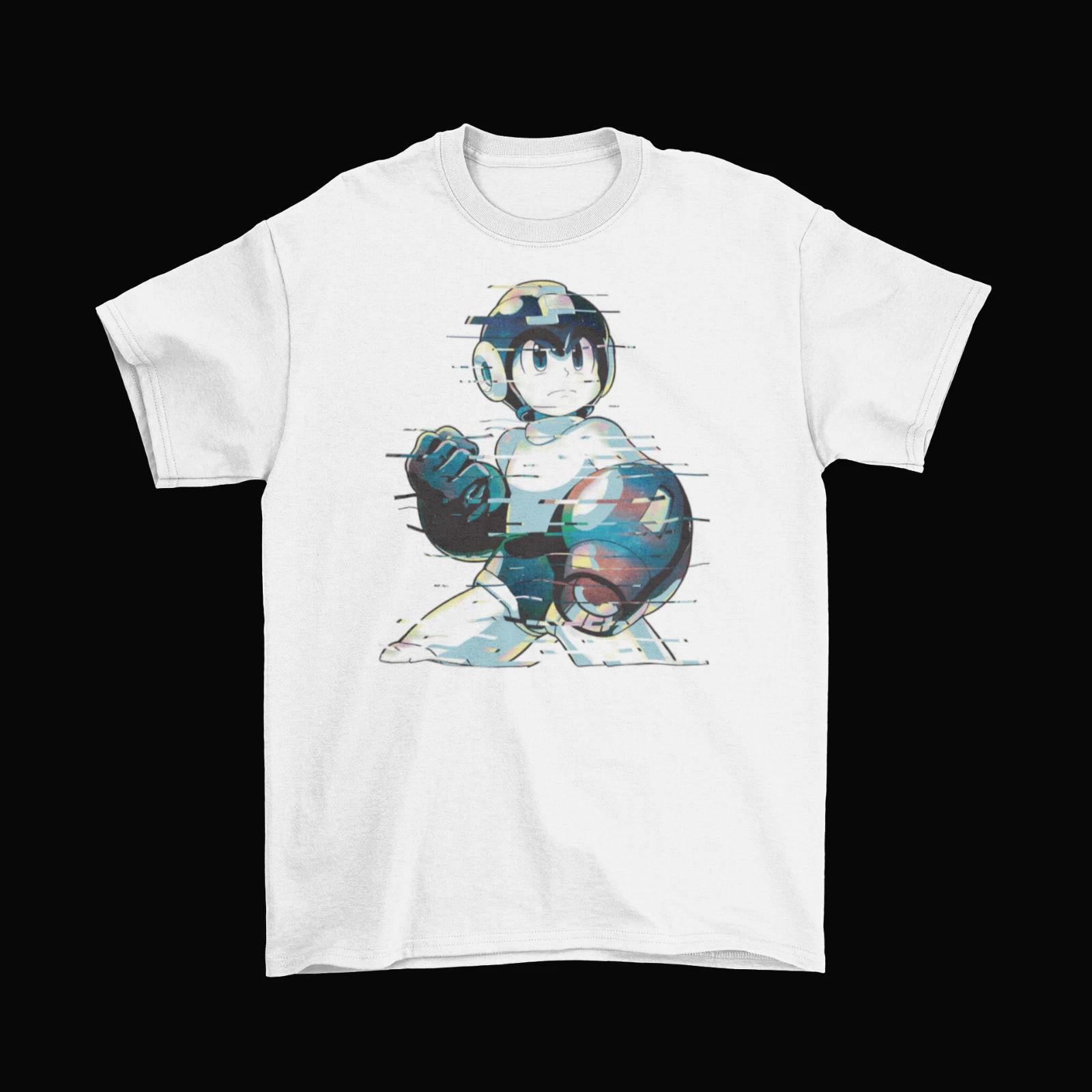 Mega Man Glitch T-Shirt Unisex Adult Funny Sizes NES Video Game Proto Man New L