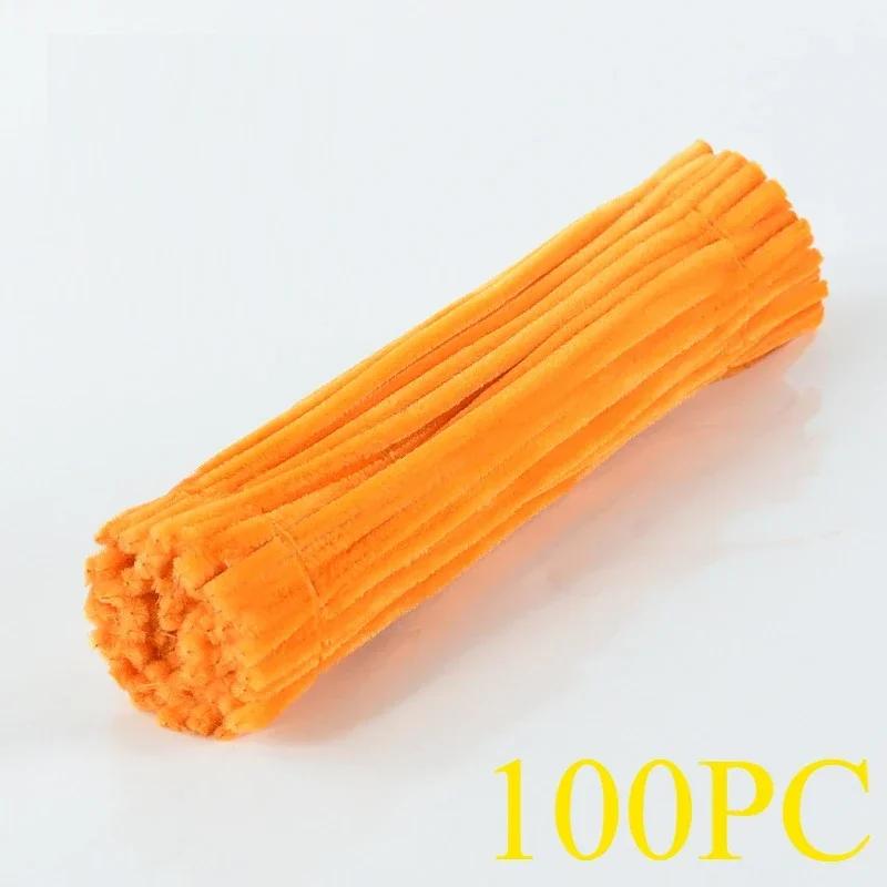 100/300pcs Pipe Cleaners Chenille Stem Craft Flower Supplies, 3 Colors Pipe Cleaners Set for DIY Art and Craft Decorations