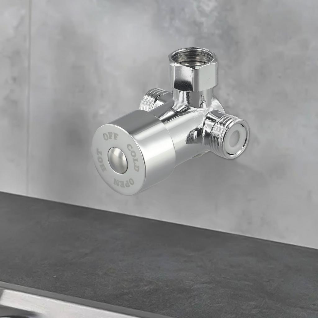 Efficient Temperature Control Shower Faucet with Adjustable Mixing Valve