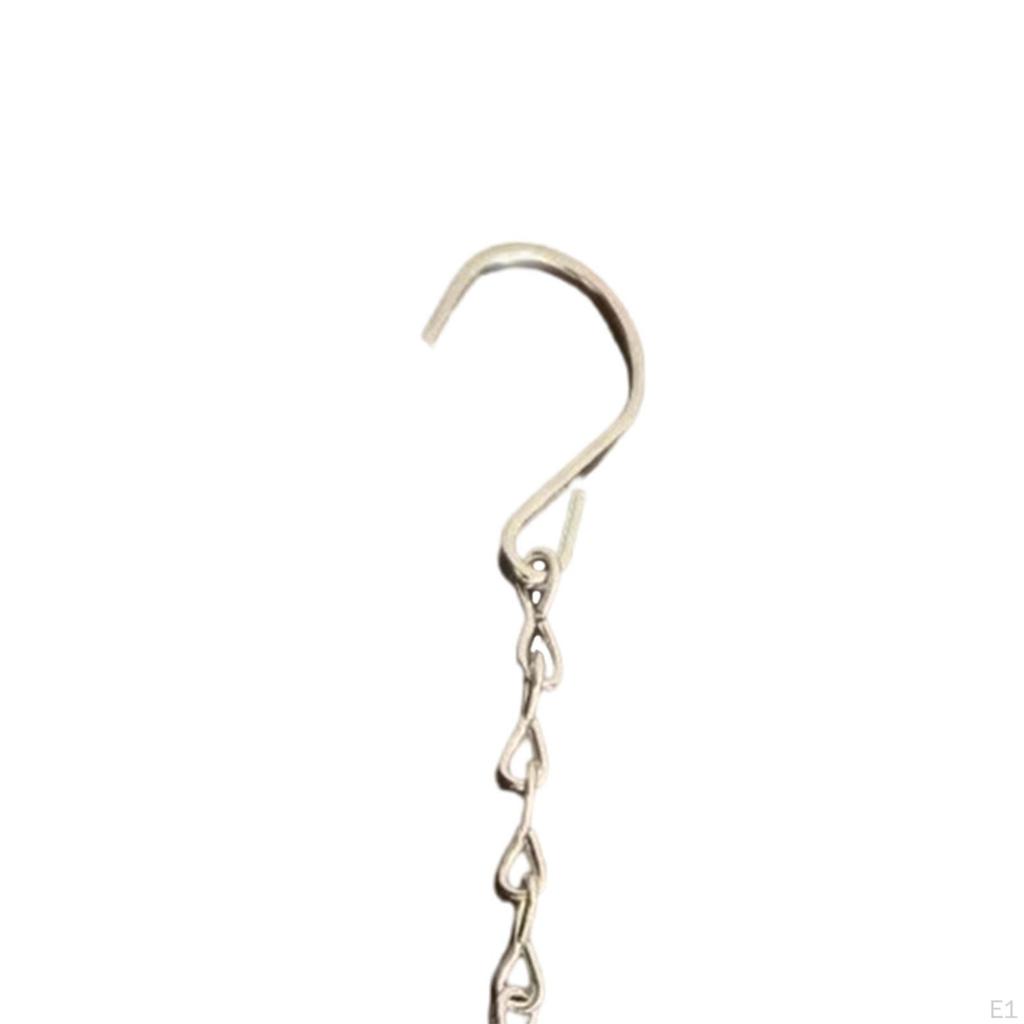 10x Iron Hanging Chains Plant Hangers Strength Flexibility Flower Pot Chain Lantern Hanger for