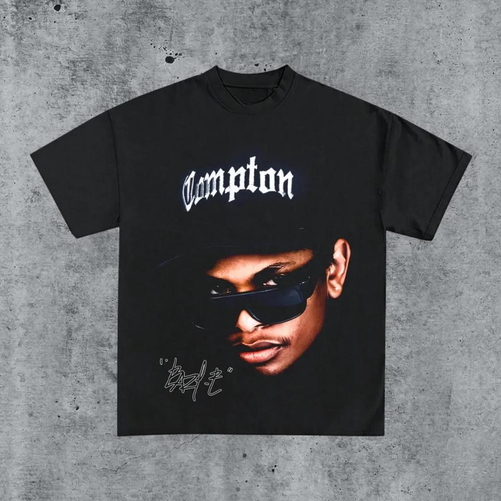 EazyE Compton Sluneční brýle Vintage Grafické tričko