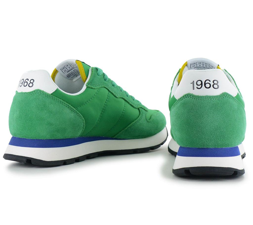 SUN68 Tom Solid - Herren Sneakers Schuhe Grün Z36101-88 ORIGINAL