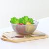 Pearl Metal Made in Japan Stainless Steel Bowl-Shaped Strainer, 24cm, Fave, H-4505