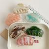 Geometry Fresh Acetate Hair Claw Sweet Hair Clip Retro Cloud Shape Shark Clip  Travel