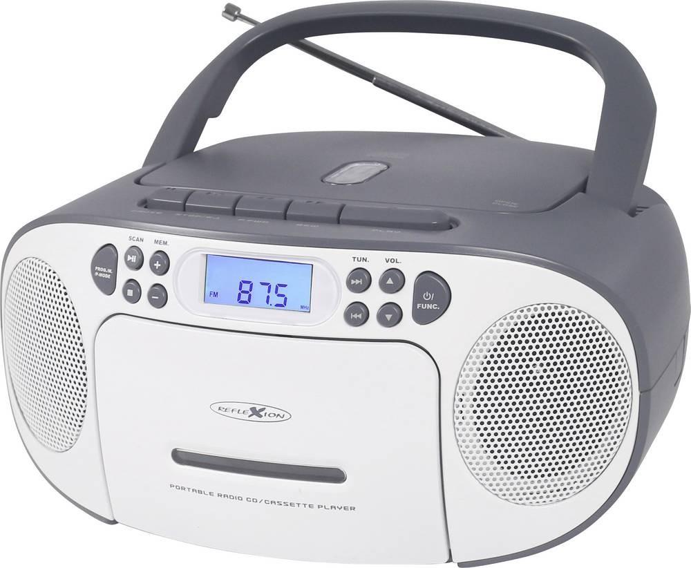 Reflexion Grau Rcr2260gr Cd-Radio Ukw Aux, Cd, Kassette -Weiß - Bild 5