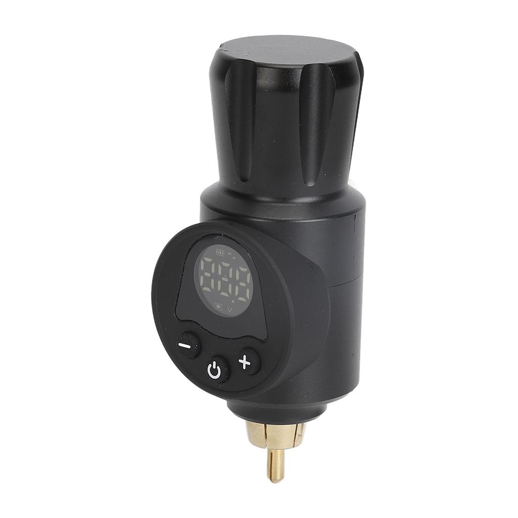 Mini RCA Tattoo Power Bank Supply Portable Swallow Tailed LCD Display Cordless Tattoo Battery