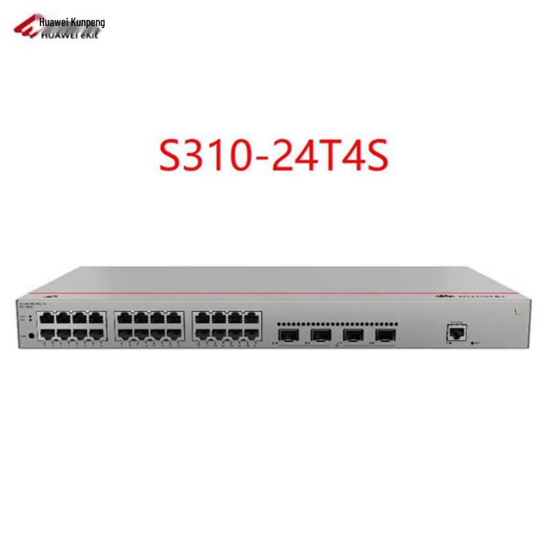 

Huawei Kunling S310-24T4S 24-Port Gigabit Managed Switch