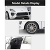 WELLY 1/24 Porsche Macan Turbo SUV Alloy Car Model Diecast Metal Toy Vehicles Car Model High Simulation Collection Children Gift