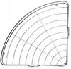 Blanca corner bathroom shower shelf chrome