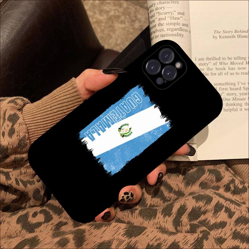 Guatemala Flag Phone Case For iPhone 14 11 12 13 Mini Pro XS Max Cover 6 7 8 Plus X XR SE 2020 Funda Shell