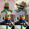 Adorable Creative Pepe Sad Frog The Frpg Wire Stuffed Animal Plush Toy Collectible