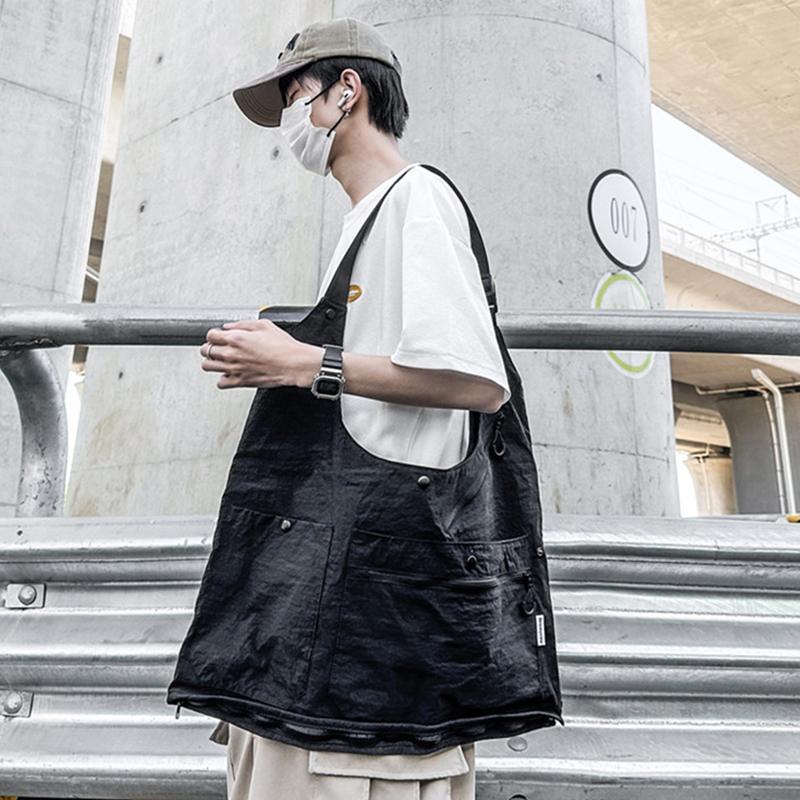 Multifunction Vest Outdoor Camping Variable Backpack Waistcoat Dual-Purpose Crossbody Bag Personalized Large Capacity