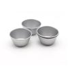 Mini Cup Shape Smooth Plain Aluminium Alloy Bakeware, Cheese Pie Pan, Jelly Tart Mold, Cupcake Tin for Oven, 10Pcs, 5.2cm