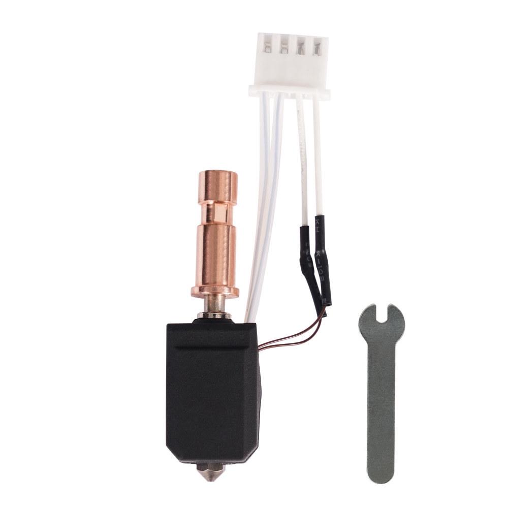 Upgraded Vertical Dimension Cube Cobra S1 Steel Nozzle with Integrated Ceramic Hot End for High-Temperature Printing.