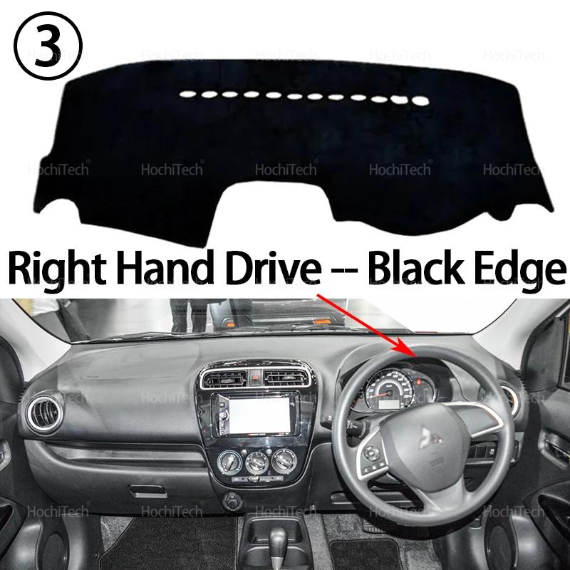 Car Dashboard Cover Avoid Light Pad Instrument Platform Cover Mat Carpet For Mitsubishi Attrage Space Star Sedan A00 A10 2012-on